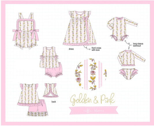 GOLDEN AND PINK COLLECTION - ETA JULY