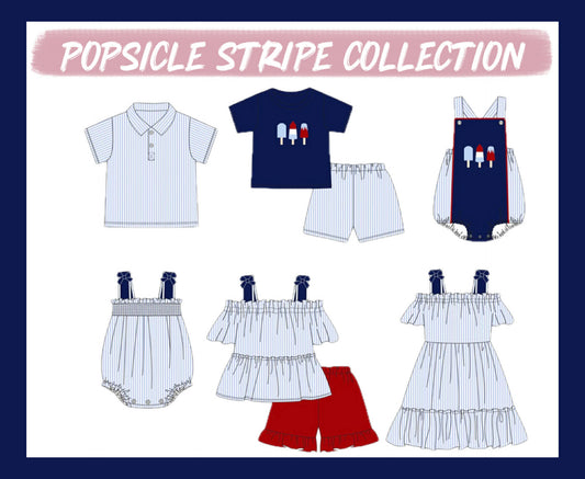 POPSICLE STRIPE COLLECTION - ETA APRIL