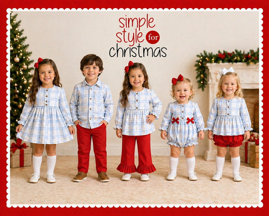 SIMPLE STYLE FOR CHRISTMAS COLLECTION - ETA OCTOBER