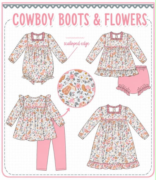 COWBOY BOOTS & FLOWERS COLLECTION - ETA DECEMBER