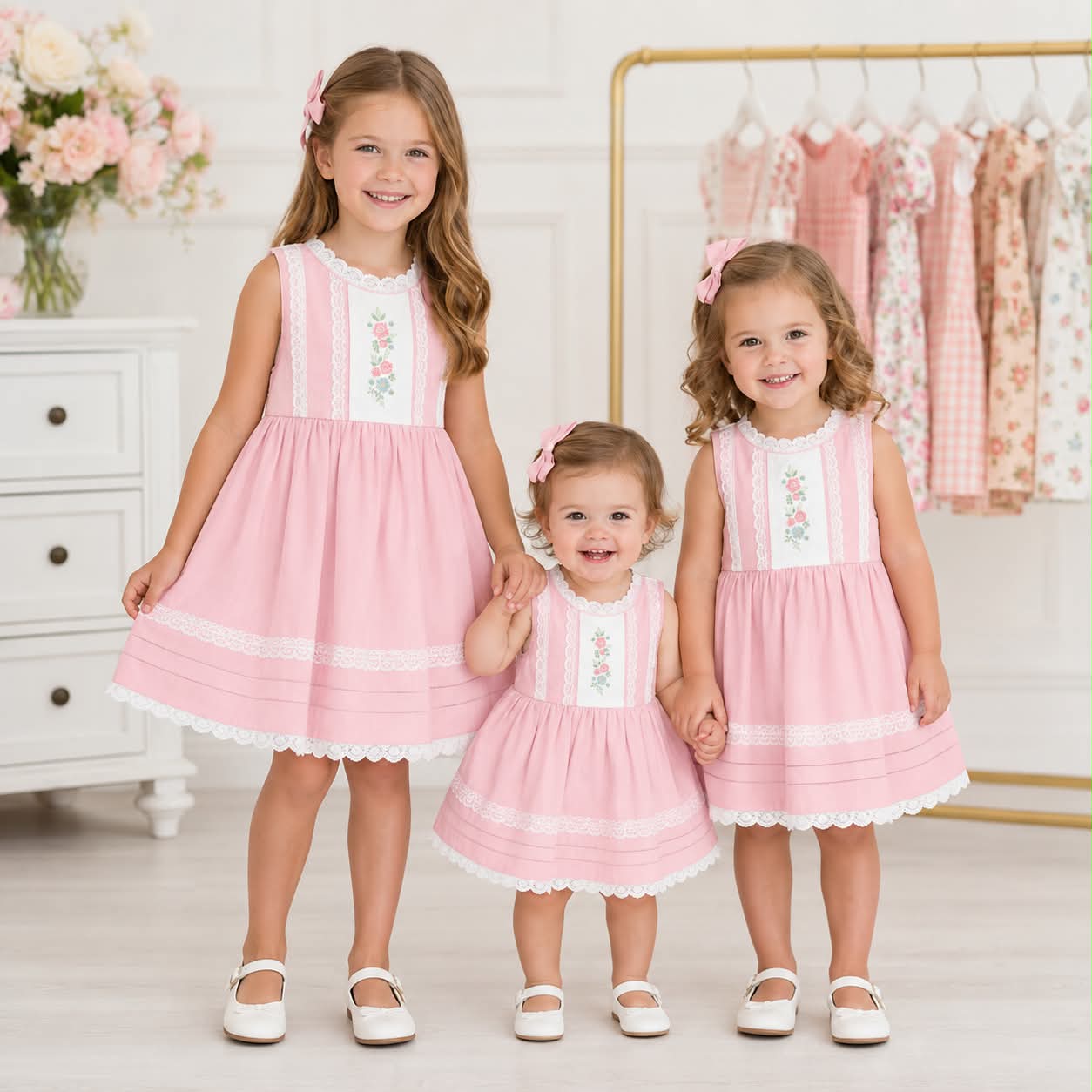 PINK FLORAL LACE-ETA FEB