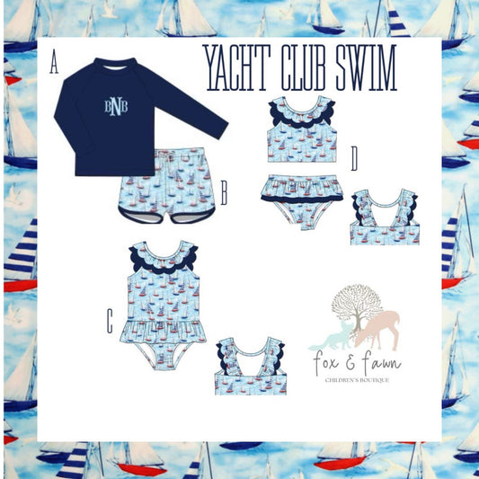 Yacht Club Swim - IN STOCK