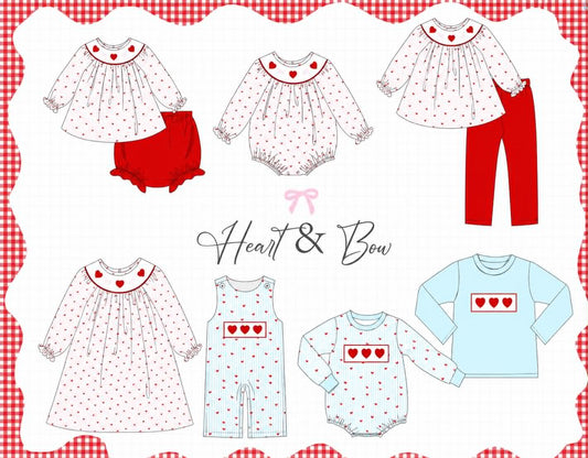 HEART & BOW COLLECTION - ETA DECEMBER