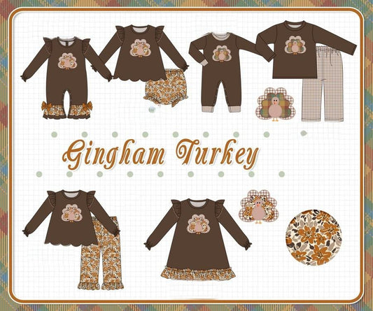 GINGHAM TURKEY COLLECTION - ETA OCTOBER