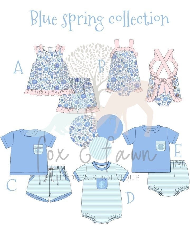 Blue Spring Collection - IN STOCK