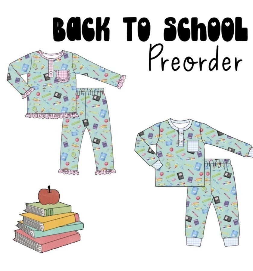 Back To School PJs - in stock